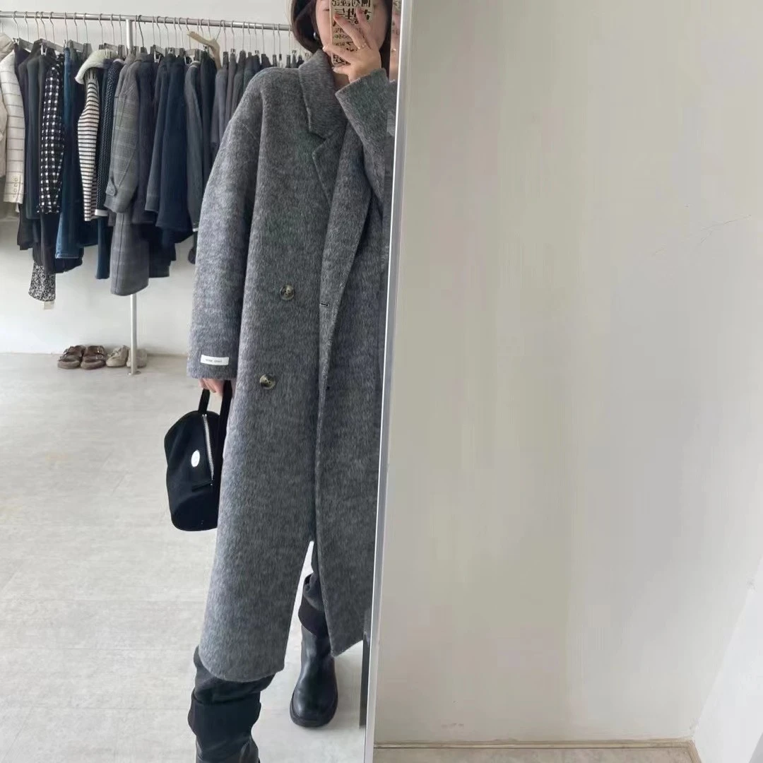 10000 SANFAN新品高级感满满的灰色大衣