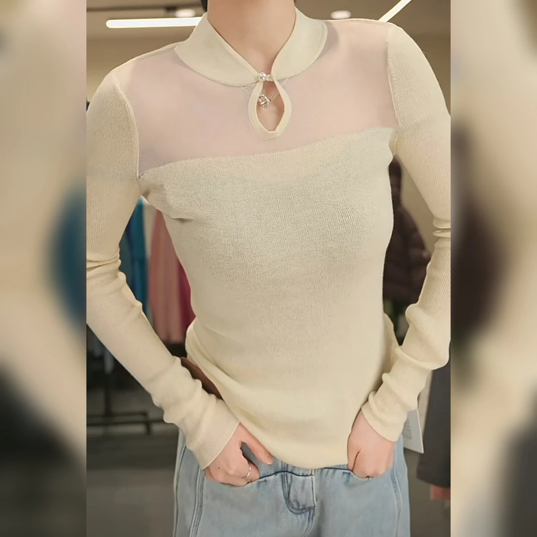 9919（部分无水洗唛，介意慎拍）SANFAN新款针织衫