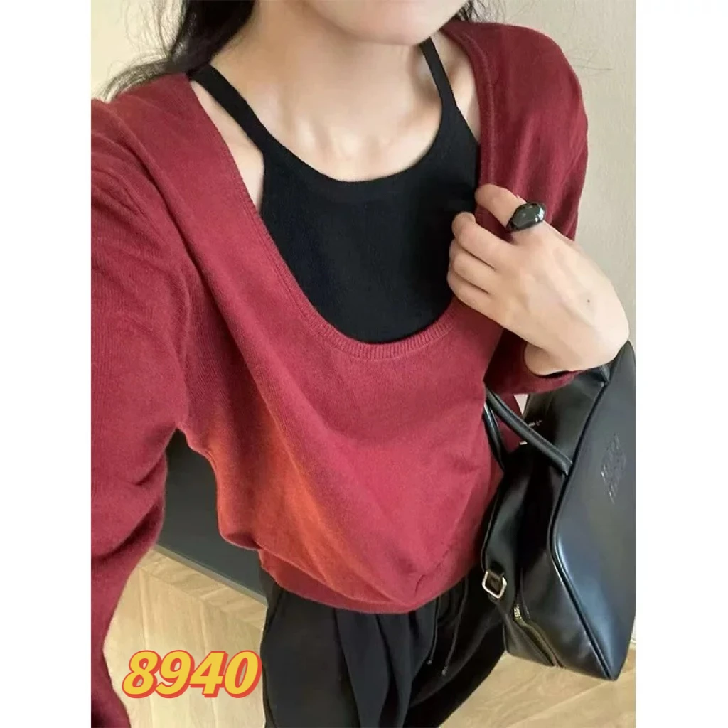 8940（部分无水洗唛，介意慎拍）SANFAN新款针织衫