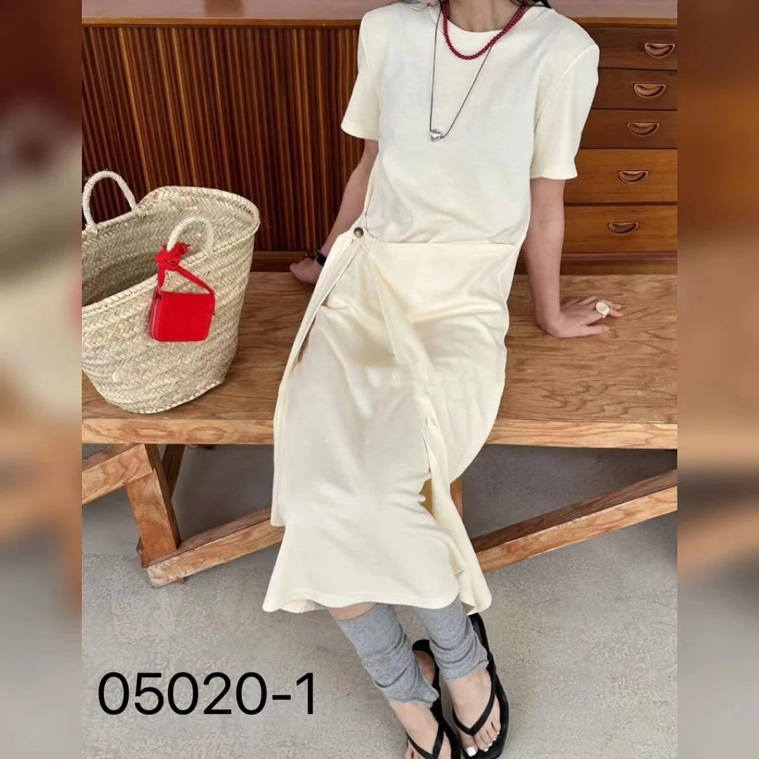 05020-1（部分无水洗唛，介意慎拍） WANGDAN新款连衣裙