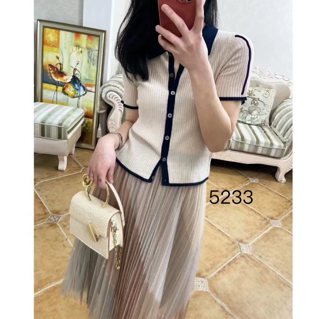 5233（部分无水洗唛，介意慎拍）WANGDAN新款针织衫