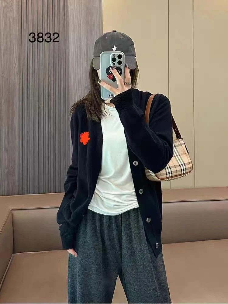 3832（部分无水洗唛，介意慎拍）SANFAN新款针织衫