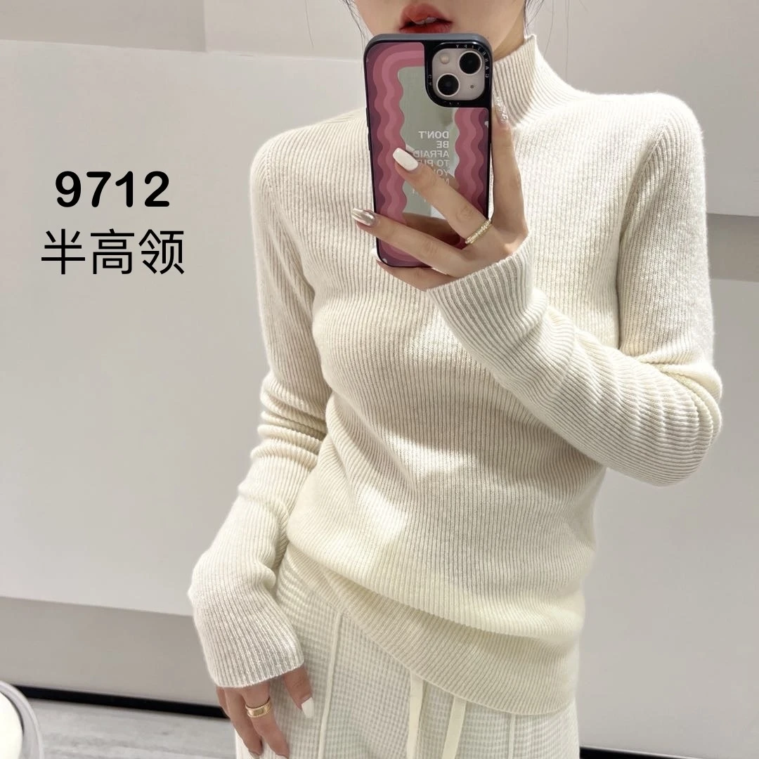 9712(部分无水洗唛,介意慎拍)SANFAN新款针织衫