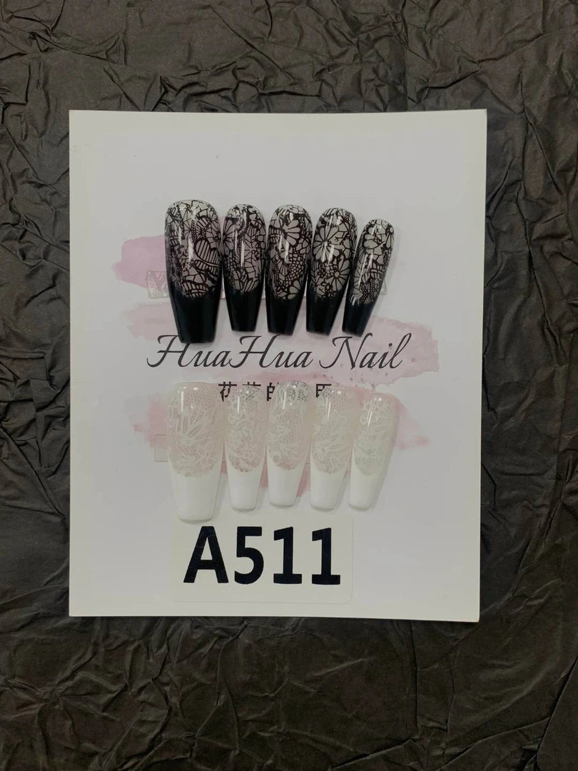 【A511】花花纯手工~辣妹甜酷Y2K欧美法式渐变ins风穿戴甲