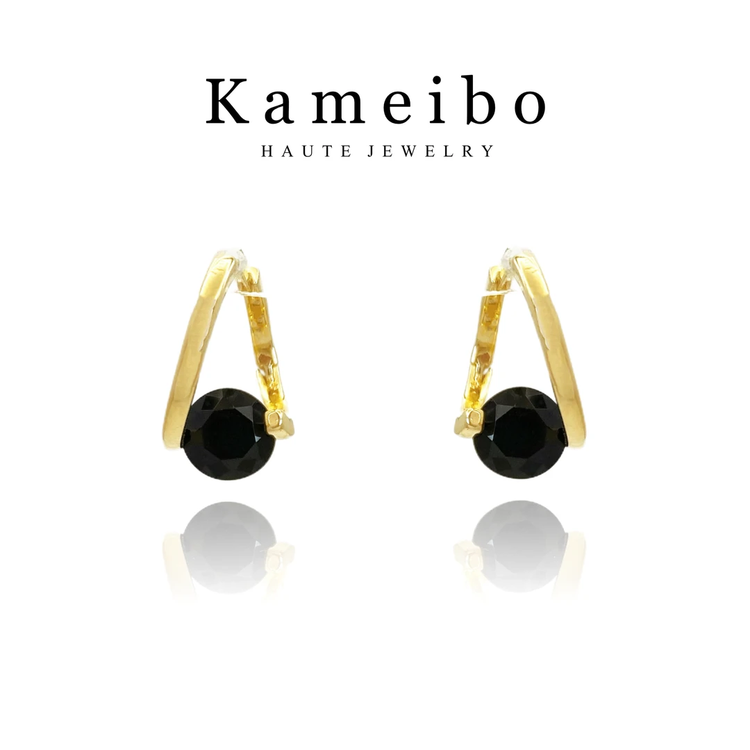 铜合金耳饰 【Ka】夜梦DK2592高级感气质时尚百搭耳扣耳环