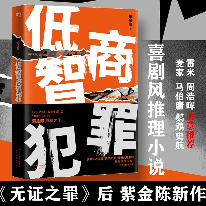 低智商犯罪 紫金陈著长夜难明《沉默的真相》网剧作者长夜难明无