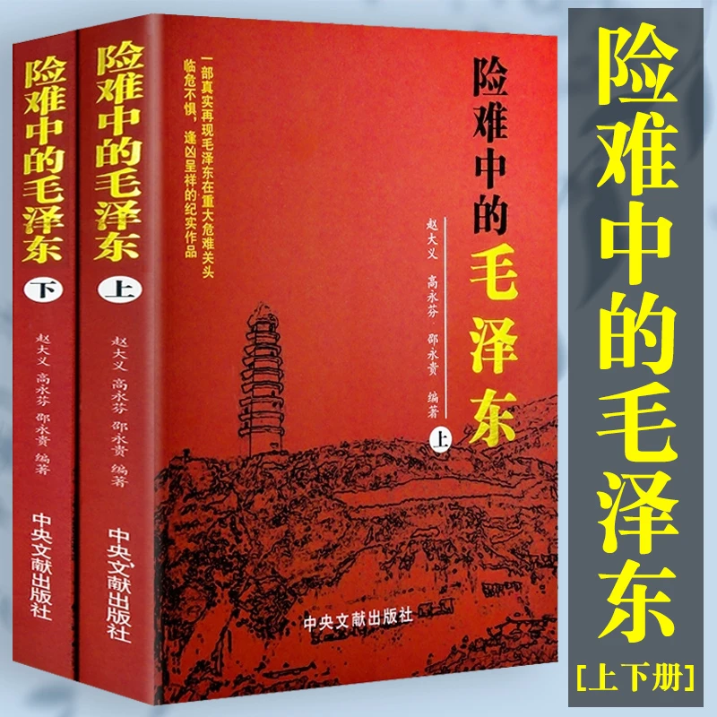 正版现货速发险难中的毛泽东（上下册）