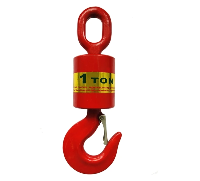 万向垂重吊钩勾，360吨旋转，上下均可360度旋转，带轴承万向勾