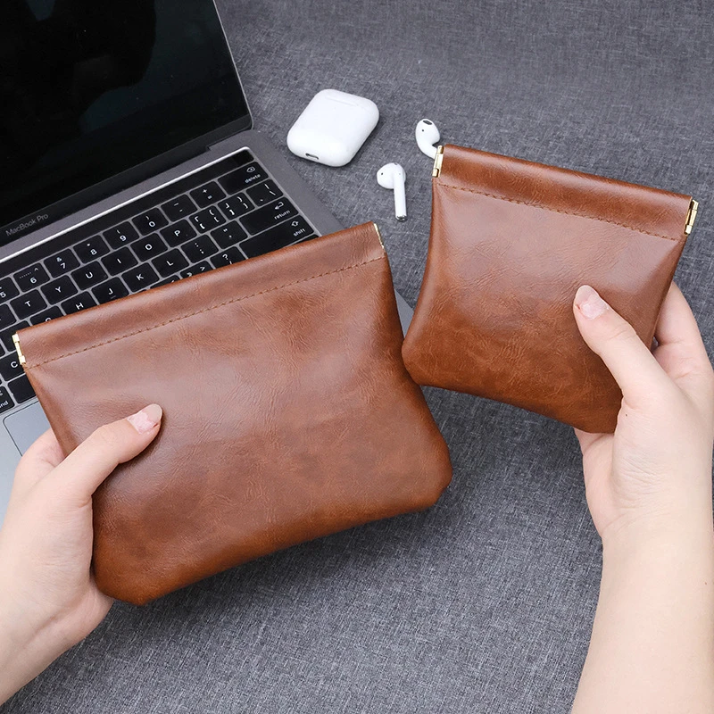 简约时尚防水暗纹数据线收纳包电源充电器耳机口红收纳袋青年自动