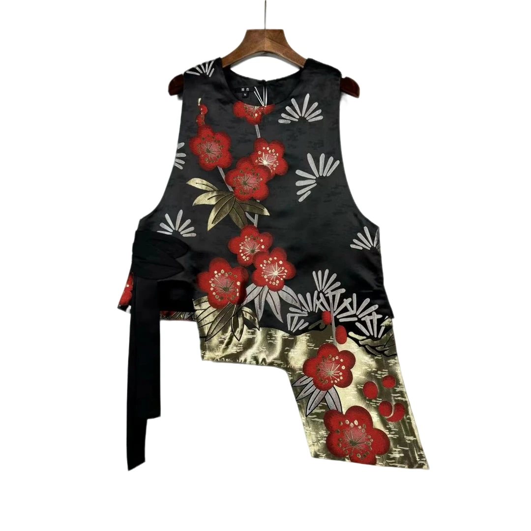 朱总原创设计3C062新款时尚花马夹