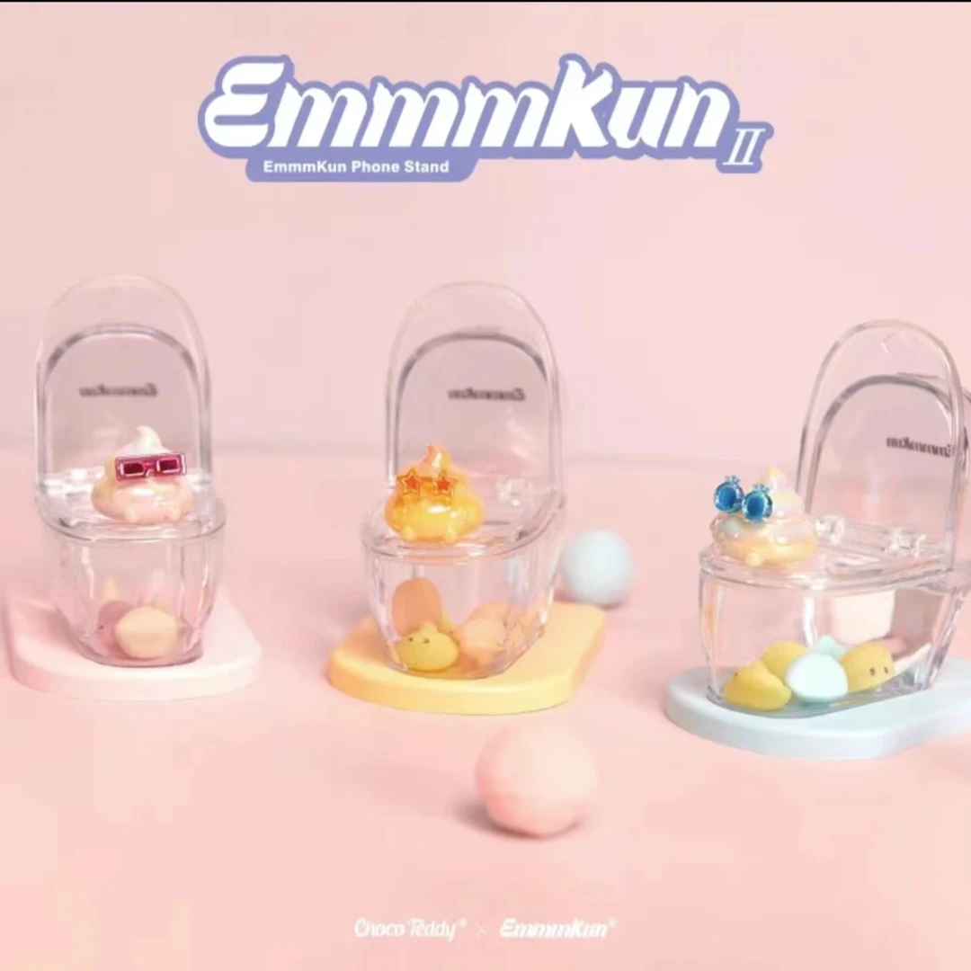 EM马桶君支架潮玩盲盒手办胖橘、酸黄瓜头号用品