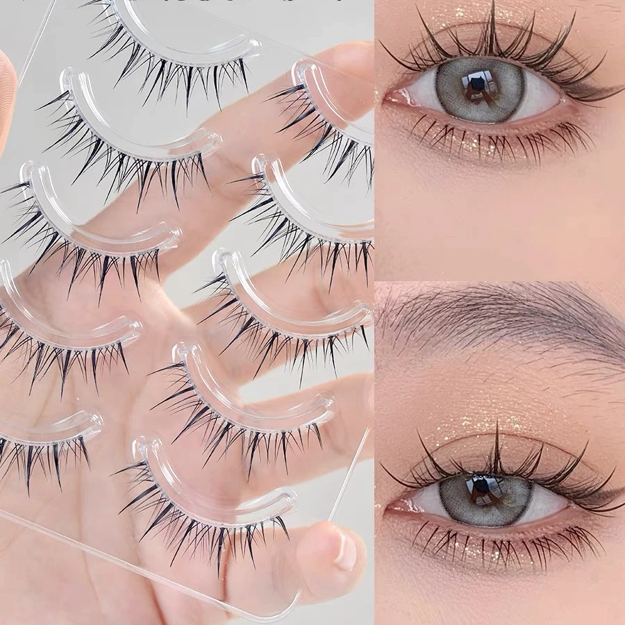 好泰鸭~cos假睫毛泰式仙子毛漫画假睫毛恶魔整条上睫毛一片柔软款