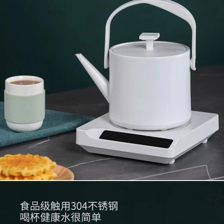 柒月严选茶器-提梁壶控温恒温家用小型304不锈钢烧水壶泡茶专用