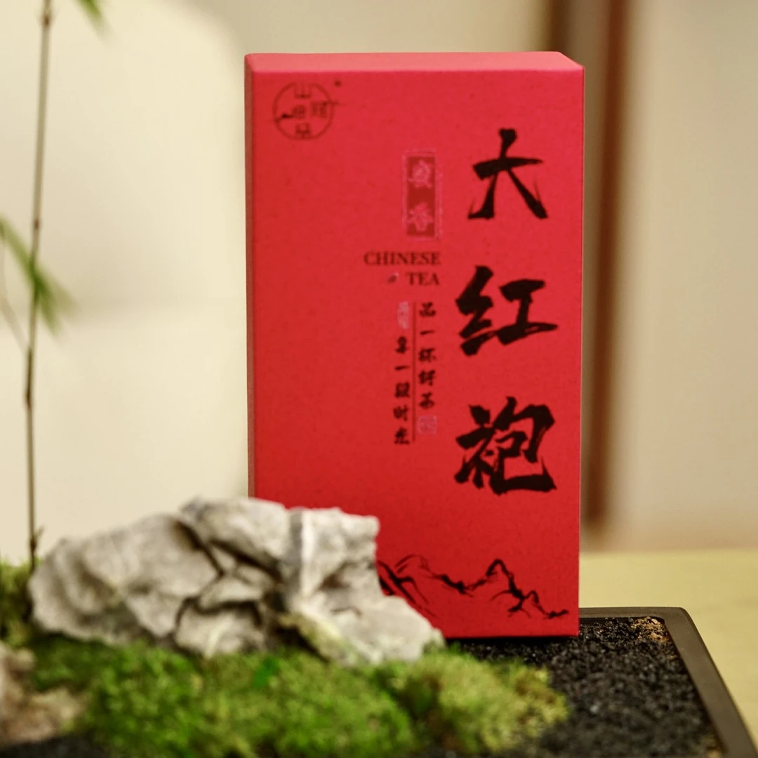 柒月严选岩茶-蜜香大红袍，花香蜜香轻礼盒款51克装