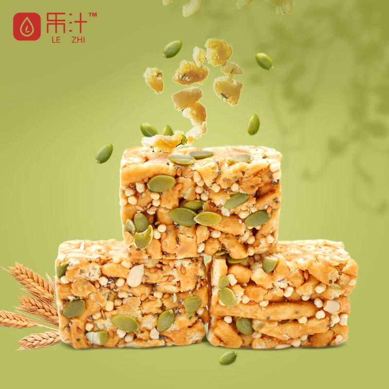 乐汁益生元坚果粗粮沙琪玛  一盒500g（28g*18袋）
