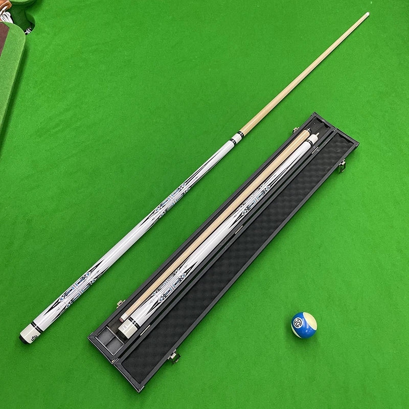 白鸢新手入门推荐台球杆加重款中头杆大头杆九球杆美式杆台球球杆