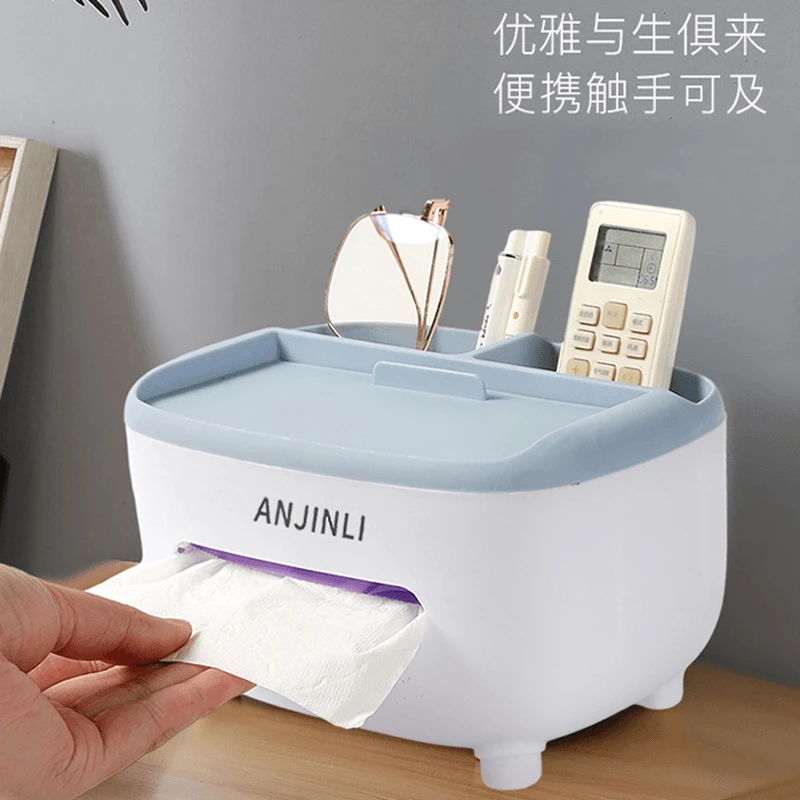 加厚纸巾盒办公室简约抽纸盒轻奢可爱客厅家用创意抽纸盒北欧