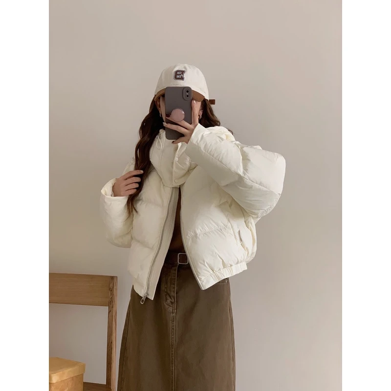 【减龄Top1】短款羽绒服时尚连帽宽松秋冬百搭冬季8131