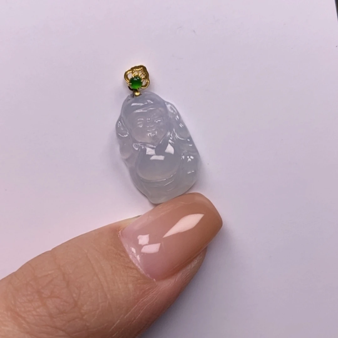 【闪购商品】翡翠颈饰18K金镶嵌