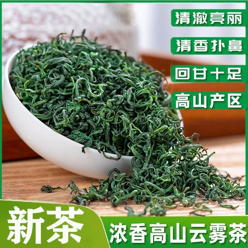 贵州茶叶2025新茶明前高山云雾绿茶浓香型耐泡办公送礼散装500g