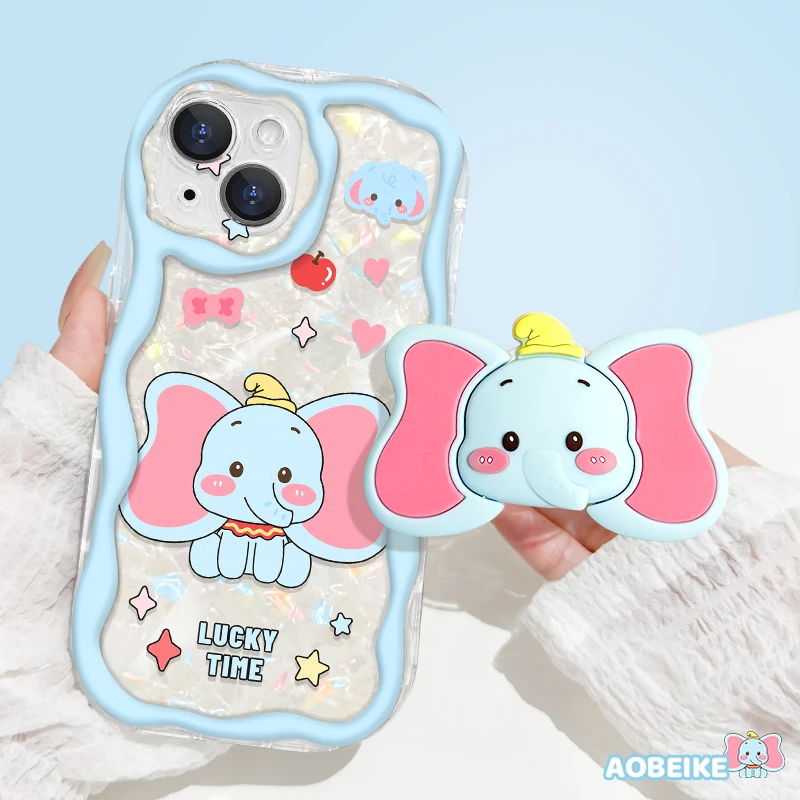 【奶油框硅胶壳】适用于苹果华为vivo荣耀oppo小米小飞象支架手机壳