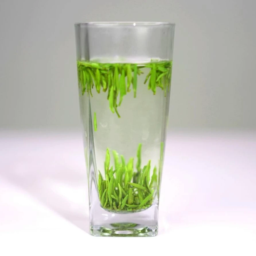 【新茶开园】翠绿竹溪高山头春头采高山云雾明前箭茶回甘生津茶叶