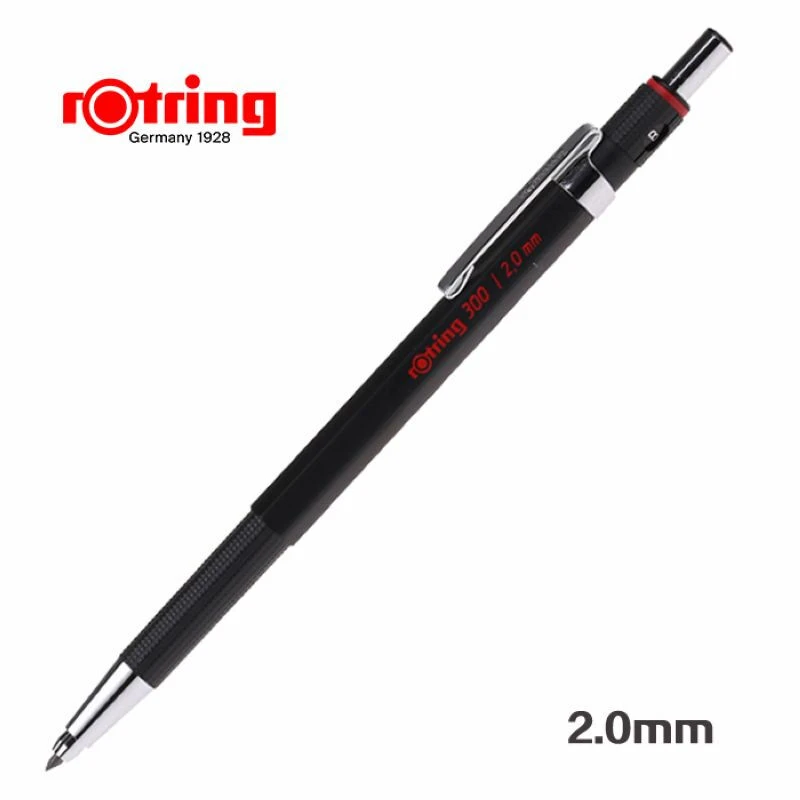 Rotring/红环自动铅笔2.0mm 铅芯不易断 德国高颜值专业绘图-300