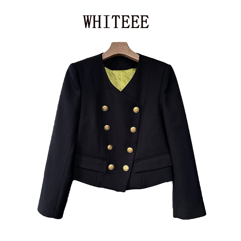 轻奢秋冬百搭短款显瘦时尚短外套