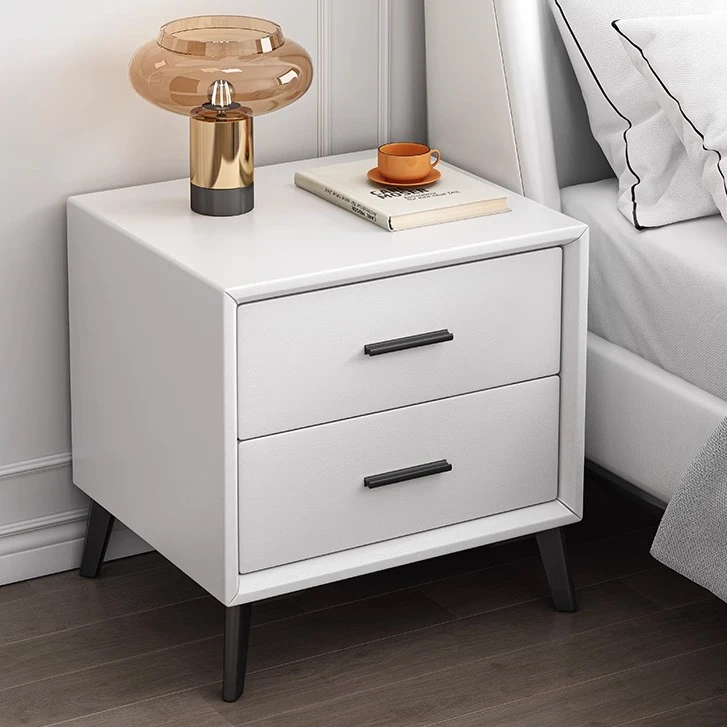 轻奢客厅家用收纳柜简约储物柜北欧极简意式简易排骨架床不带床头