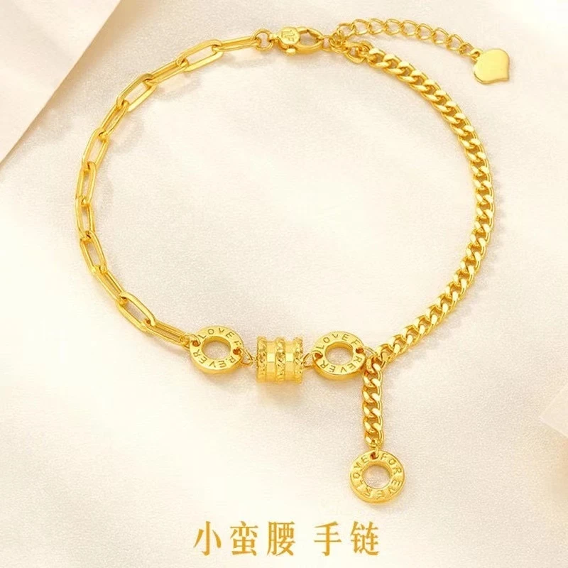 铜合金项链 经典时尚百搭轻奢小蛮腰款手链