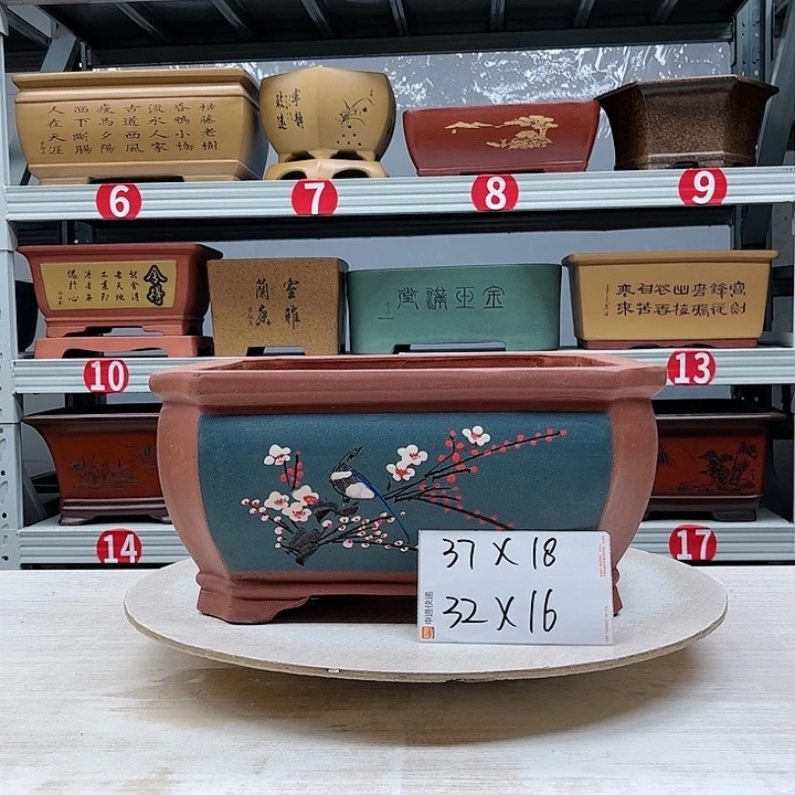 紫砂花盆紫砂花盆