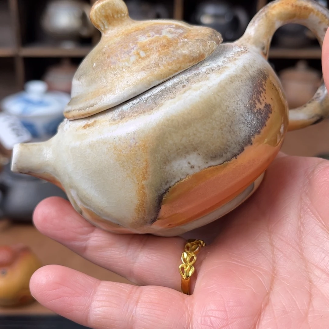杯柴烧茶器主人壶壶