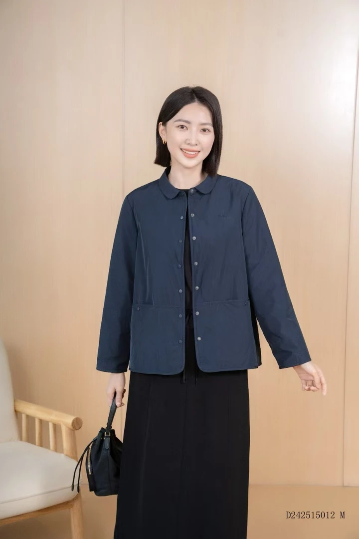 【女人空间生活馆】韫秋冬新款休闲短外套翻领复古女上衣012