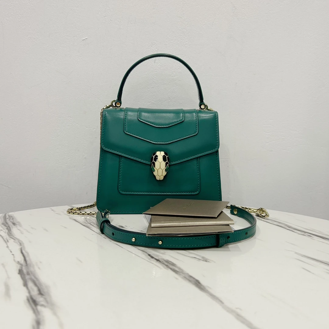 95新 BVLGARI/宝格丽 SZ/宝格丽蛇头包/20642