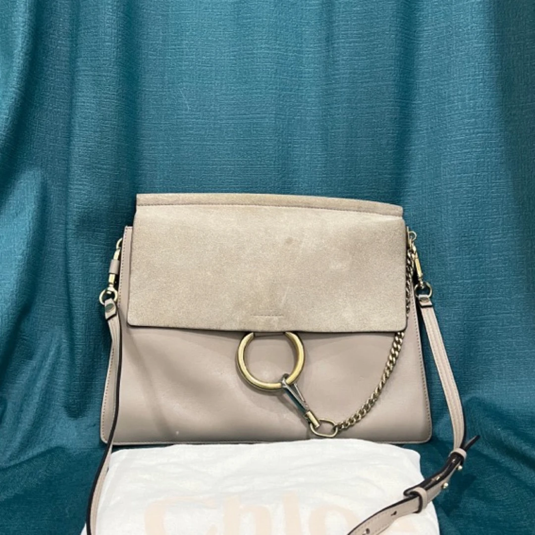 95新 Chloe/蔻依 大号faye 鱼的包