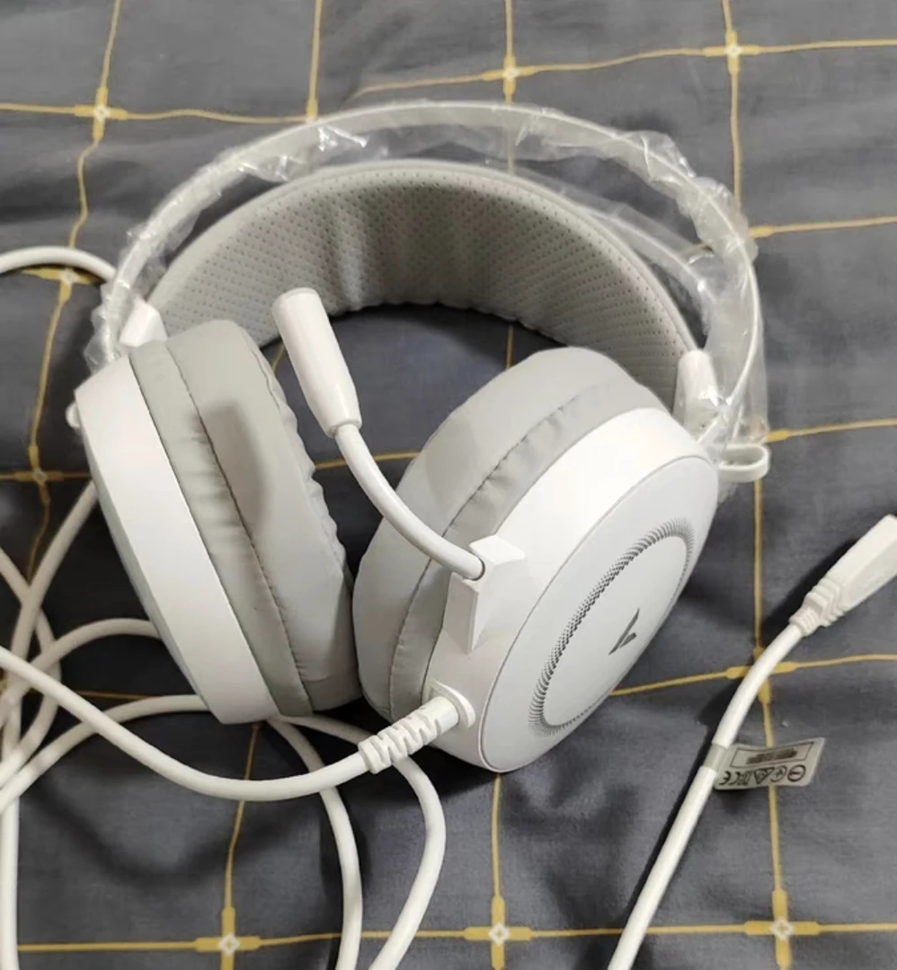 99新 Rapoo/雷柏 vh160s耳机 白色