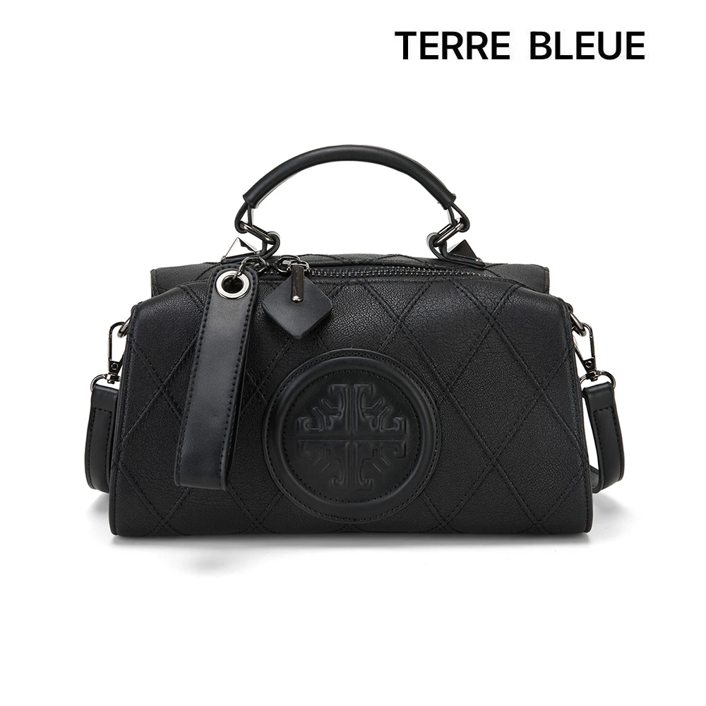 有鲸喜TERREBLUEUE2024秋冬新款女士百搭单肩手提包88001