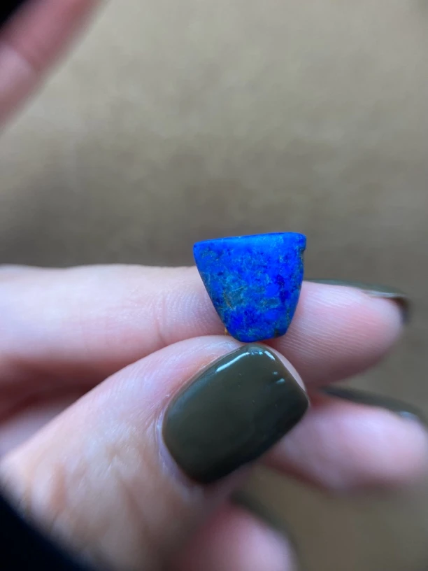 乌尔时期青金石尺寸12.2✖️11.2