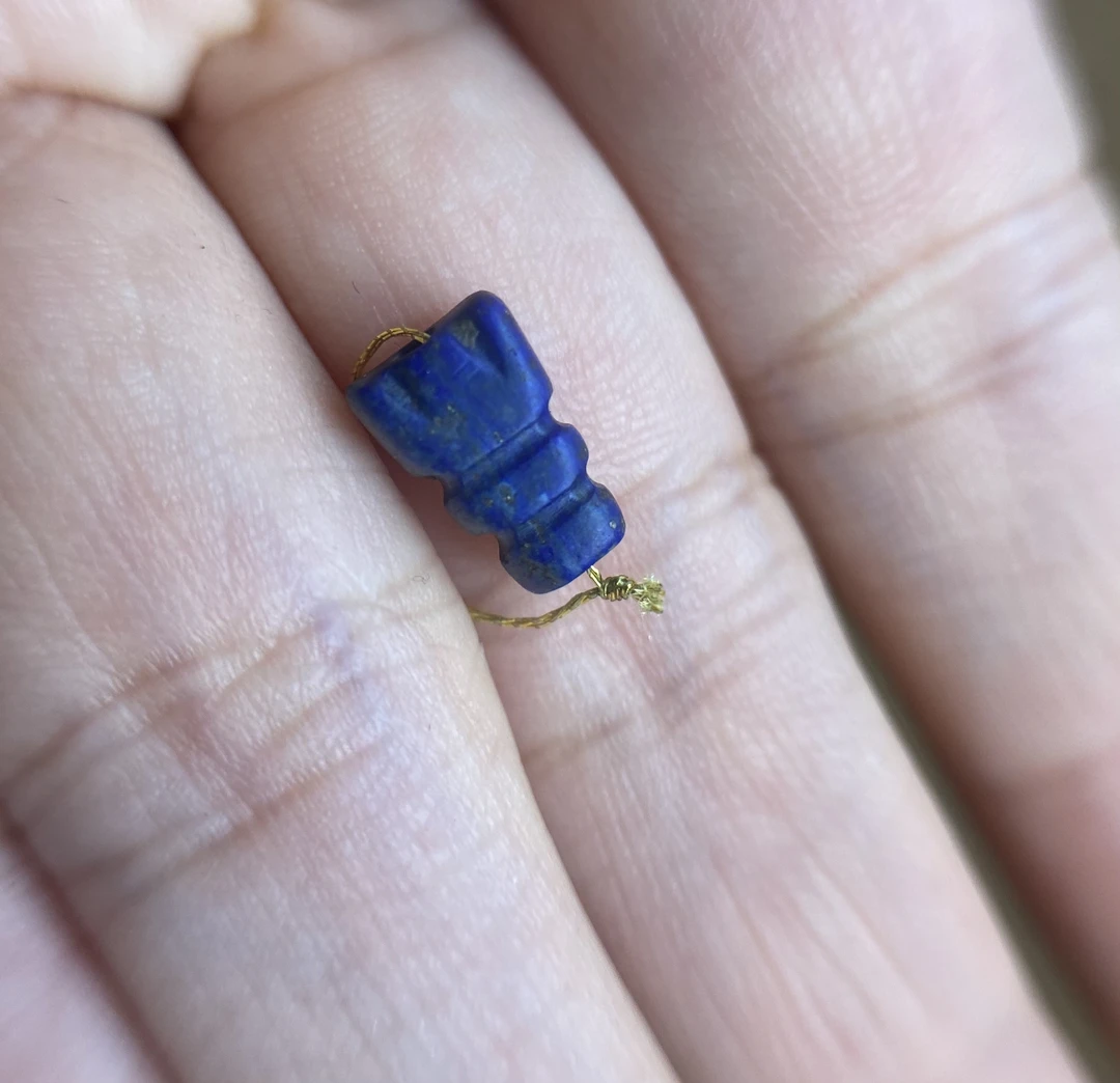 塔克西拉青金石多排孔尺寸7.1✖️11.1