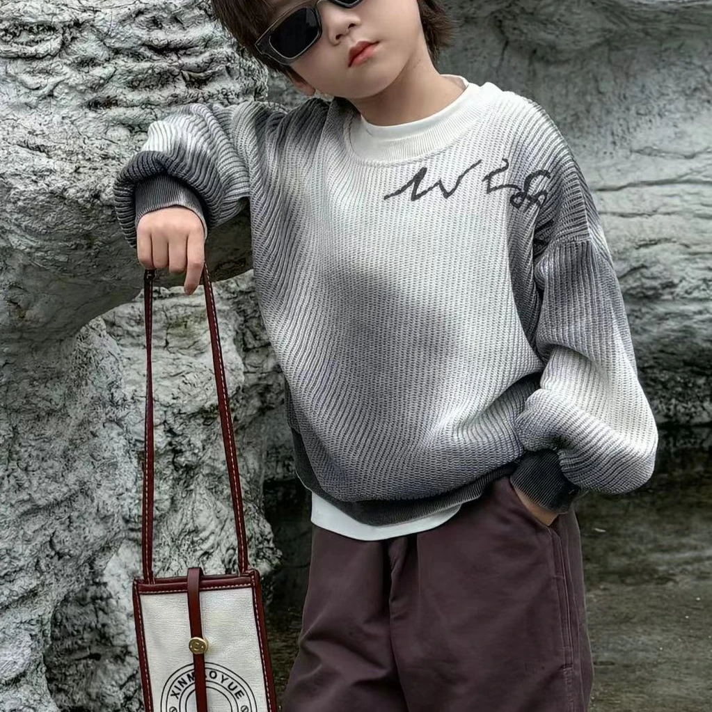 秋冬儿童休闲毛衣