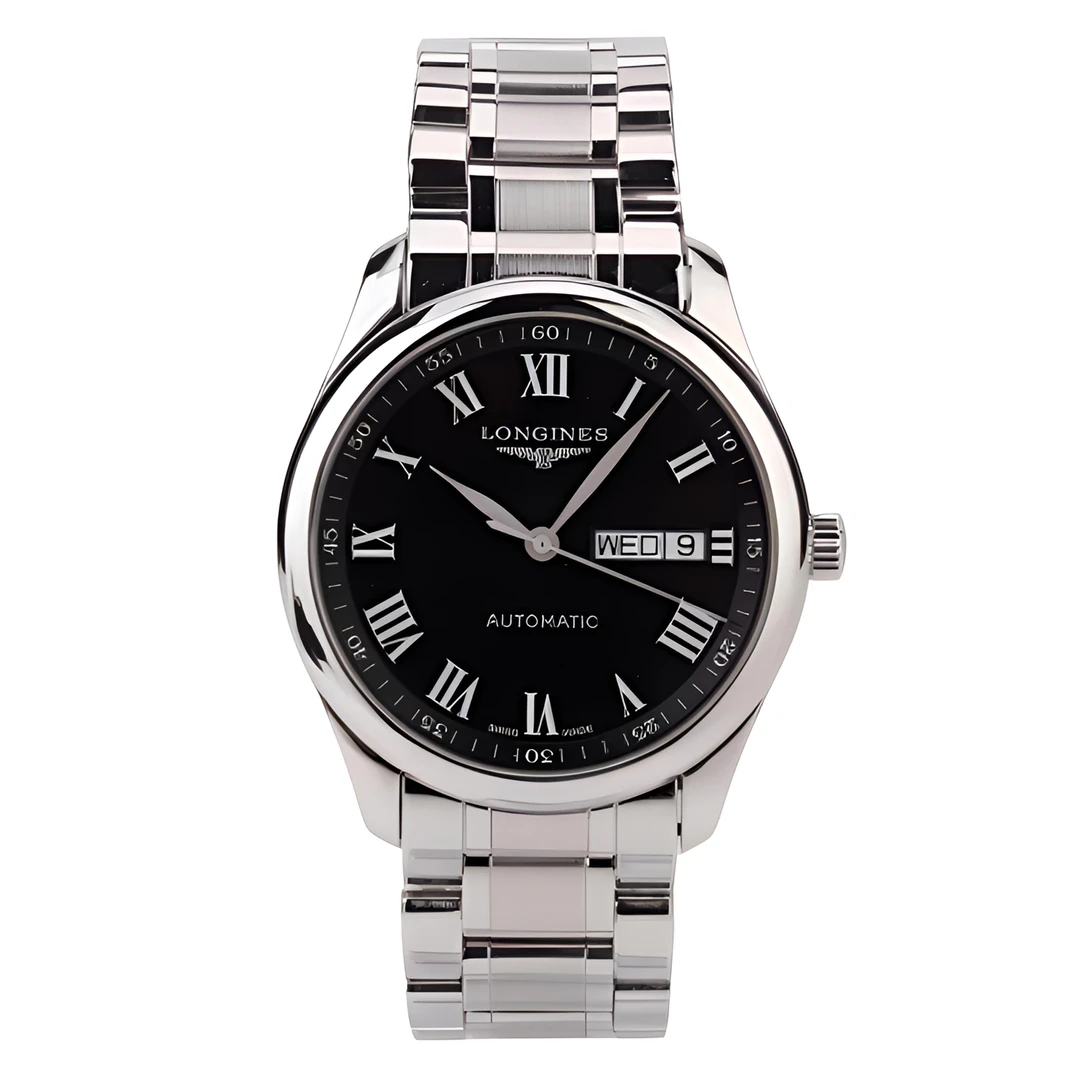 95新 Longines/浪琴 自动男表L2.755.4.51.6表径38.5
