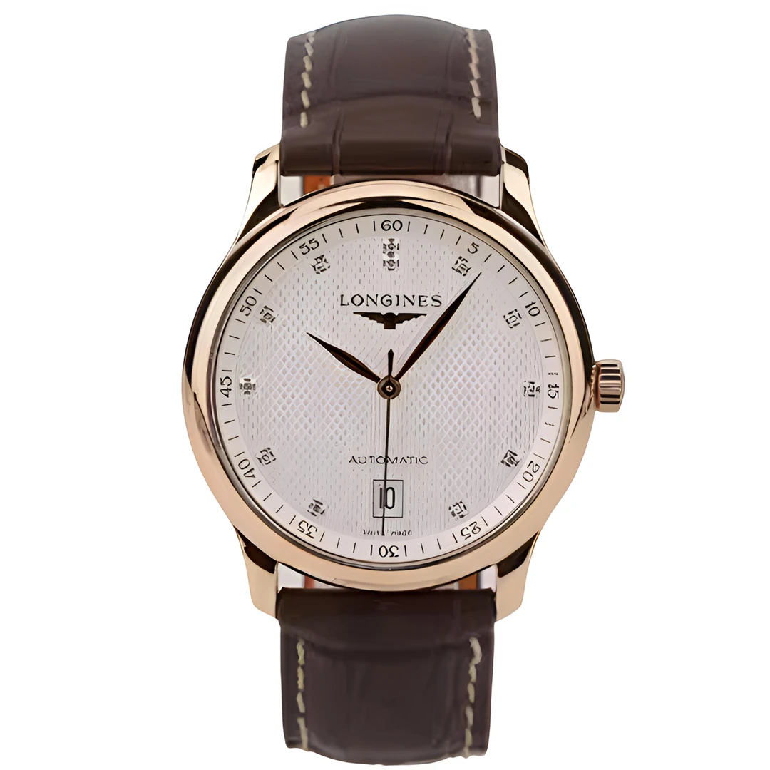 95新 Longines/浪琴 自动男表L2.628.8.77.3表径38.5