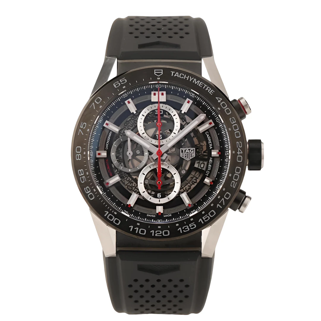 99新 TAG Heuer/泰格豪雅 自动男表CAR2A1Z.FT6044径4500