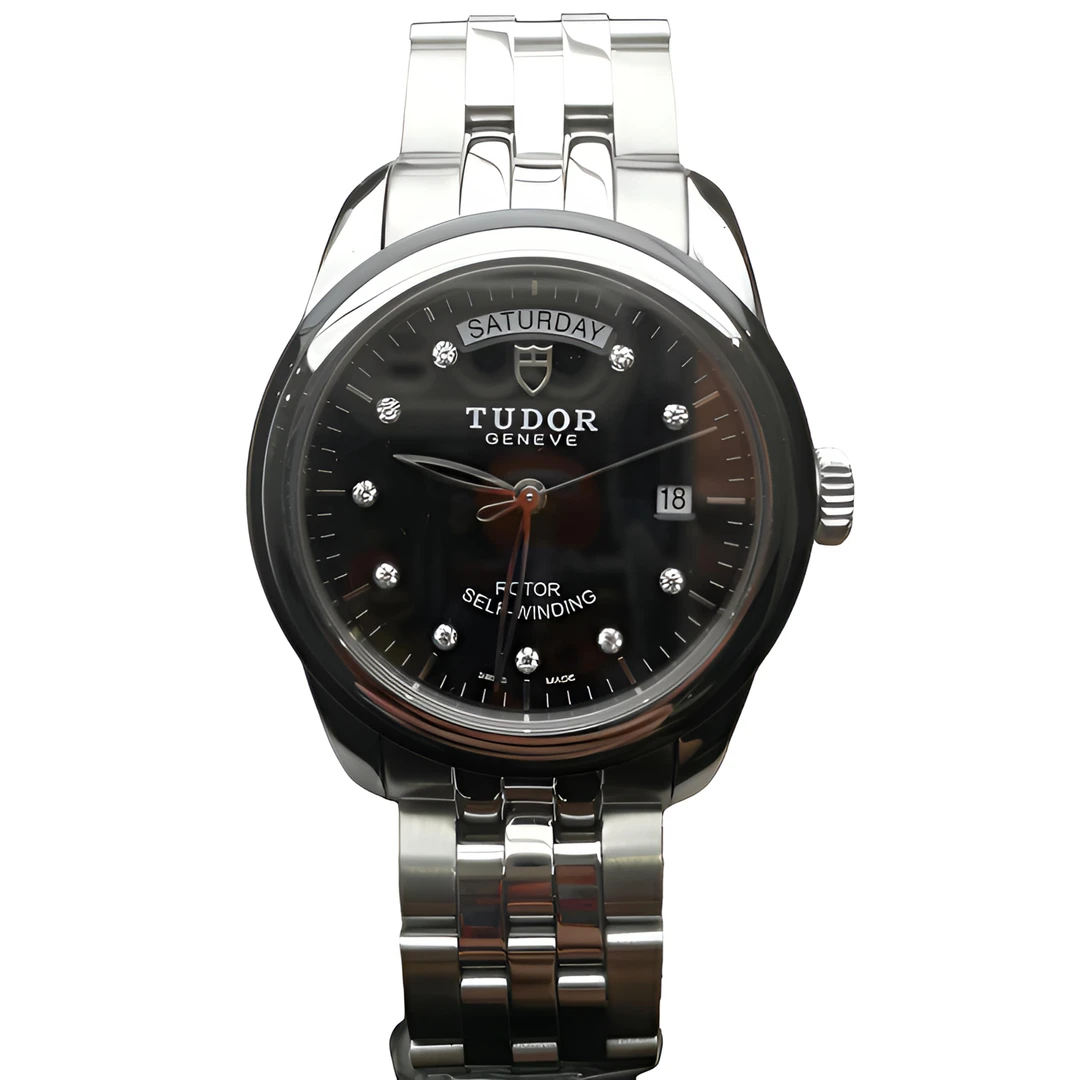 95新 TUDOR/帝舵 自动男表56010表径39公价19000后配钢带