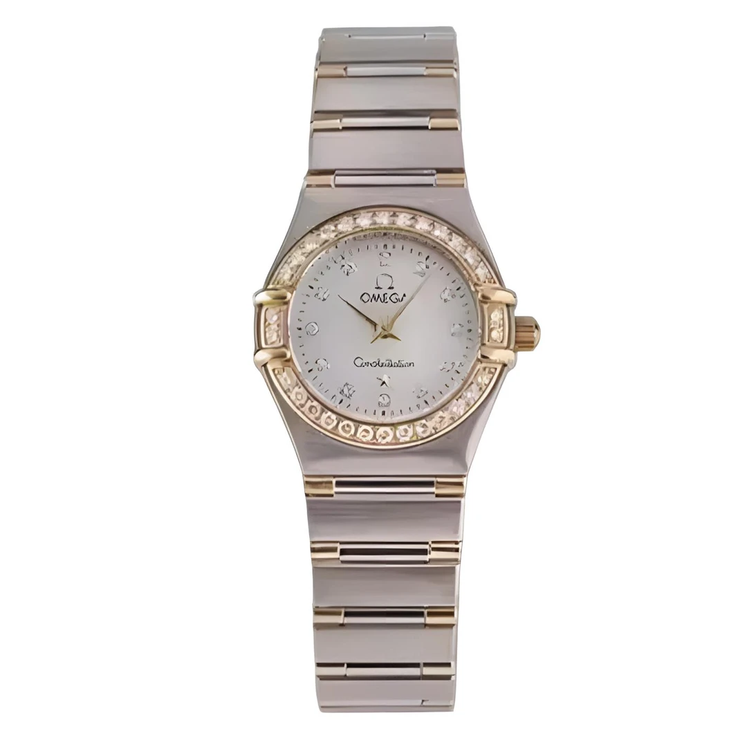 95新 Omega/欧米茄 石英女表1367.75.00表径22.5