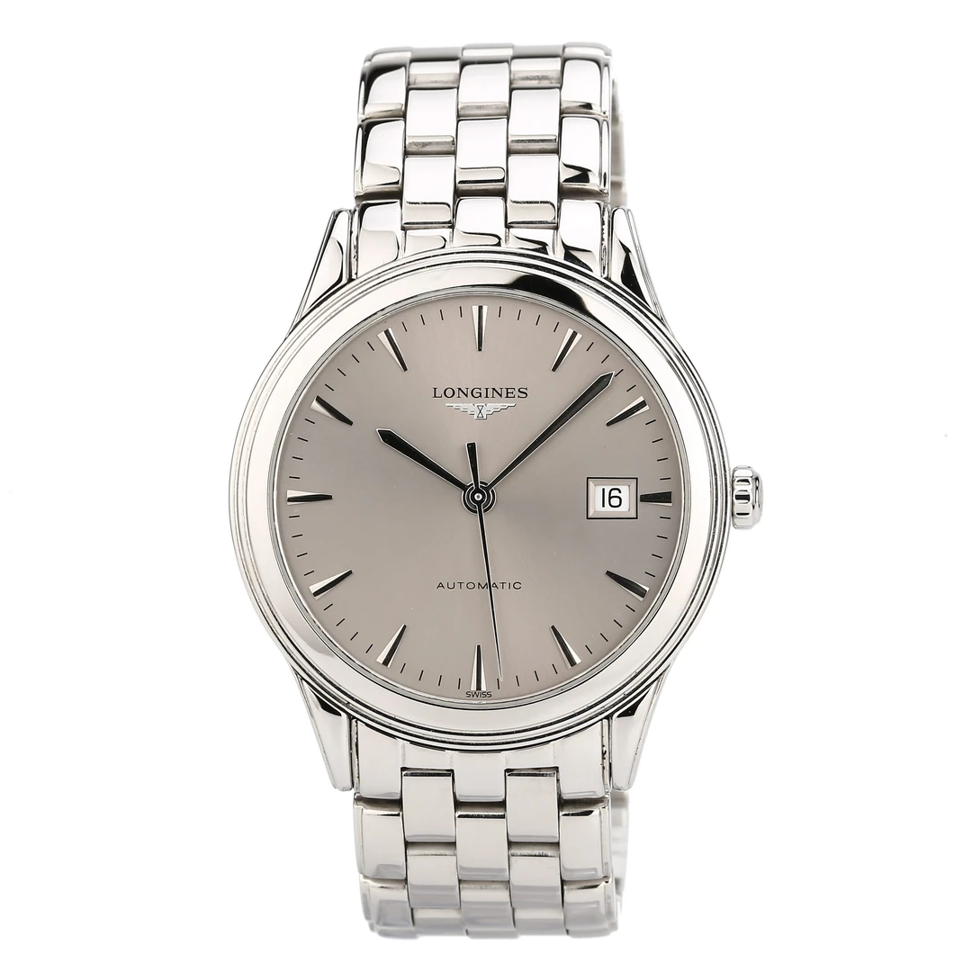 99新 Longines/浪琴 自动男表L4.874.4.72.6表径38.5