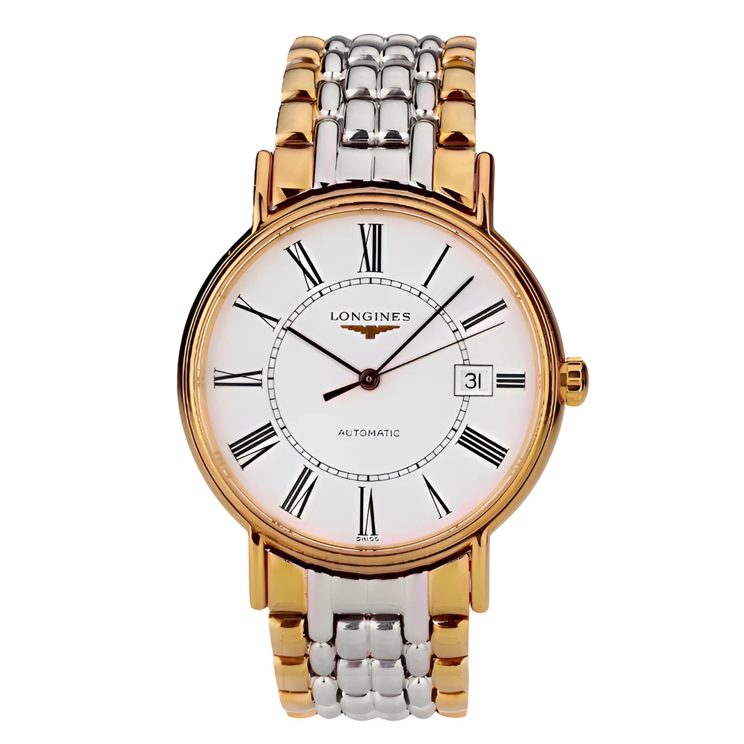 95新 Longines/浪琴 自动男表L4.921.2.11.7表径38.5