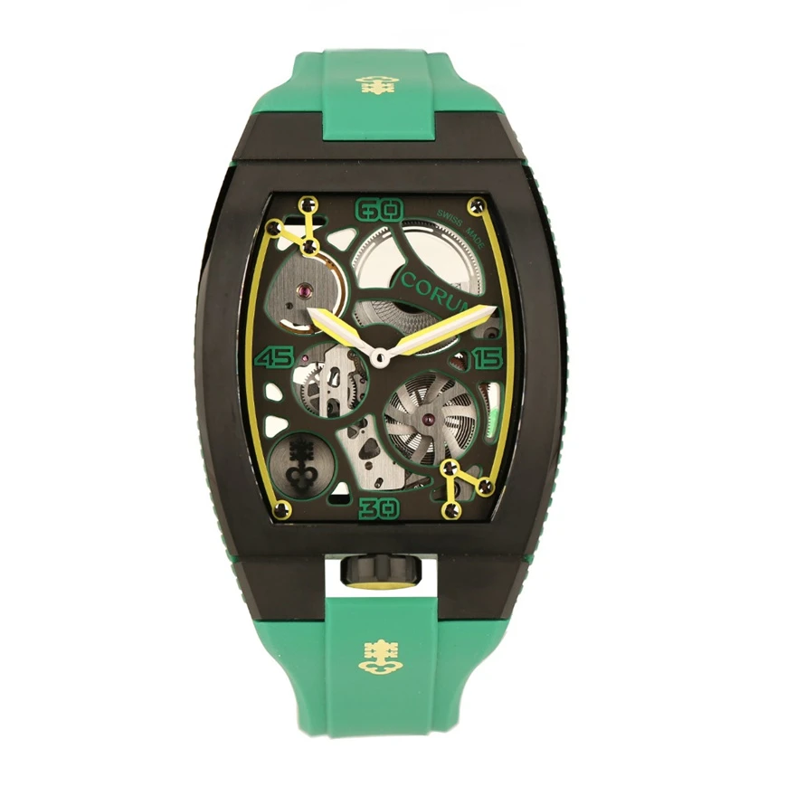 全新未使用 CORUM/昆仑表 LAB系列男表 410.100.95/F377