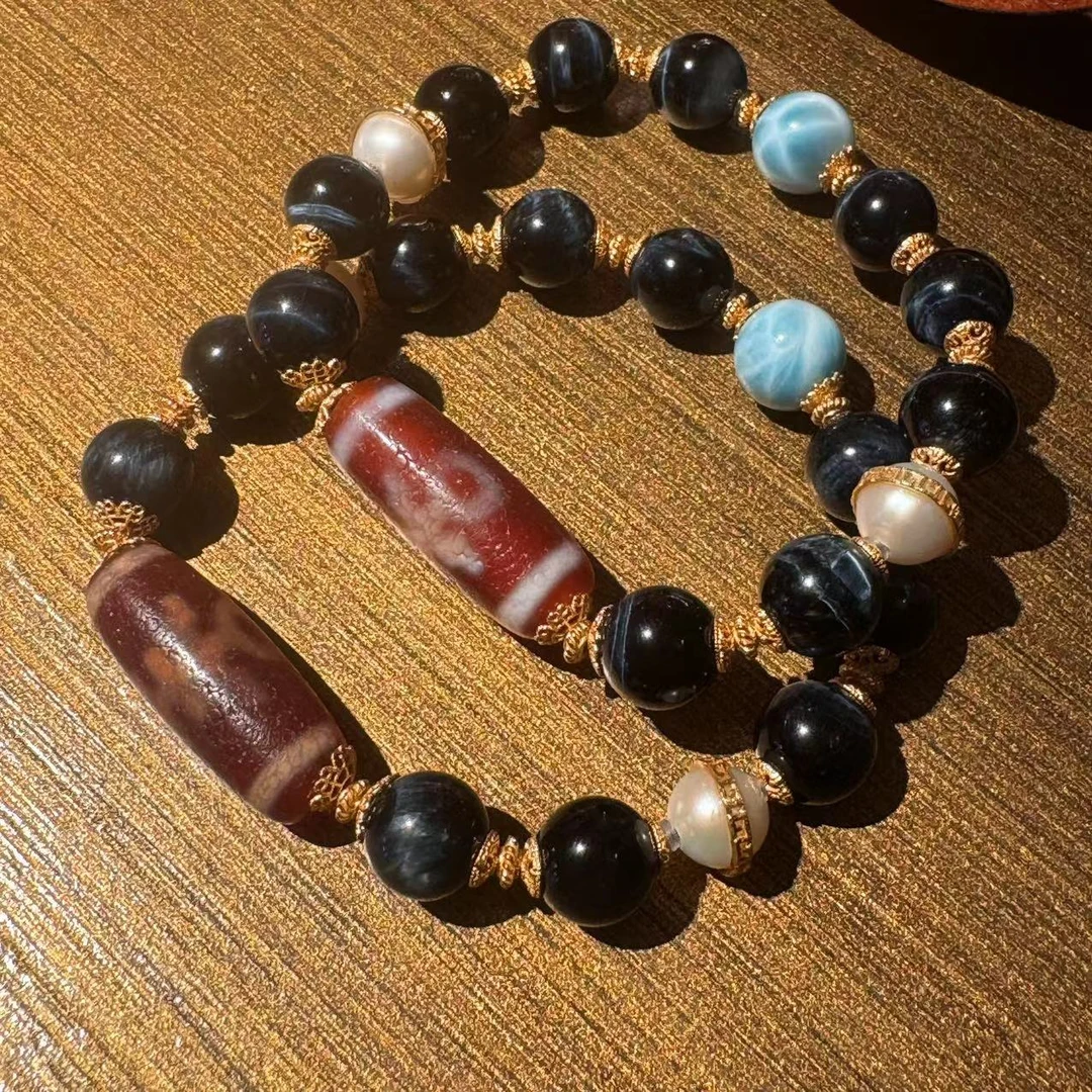 壹加安琪 | 金蟾红肉贵人手串多样性发一件