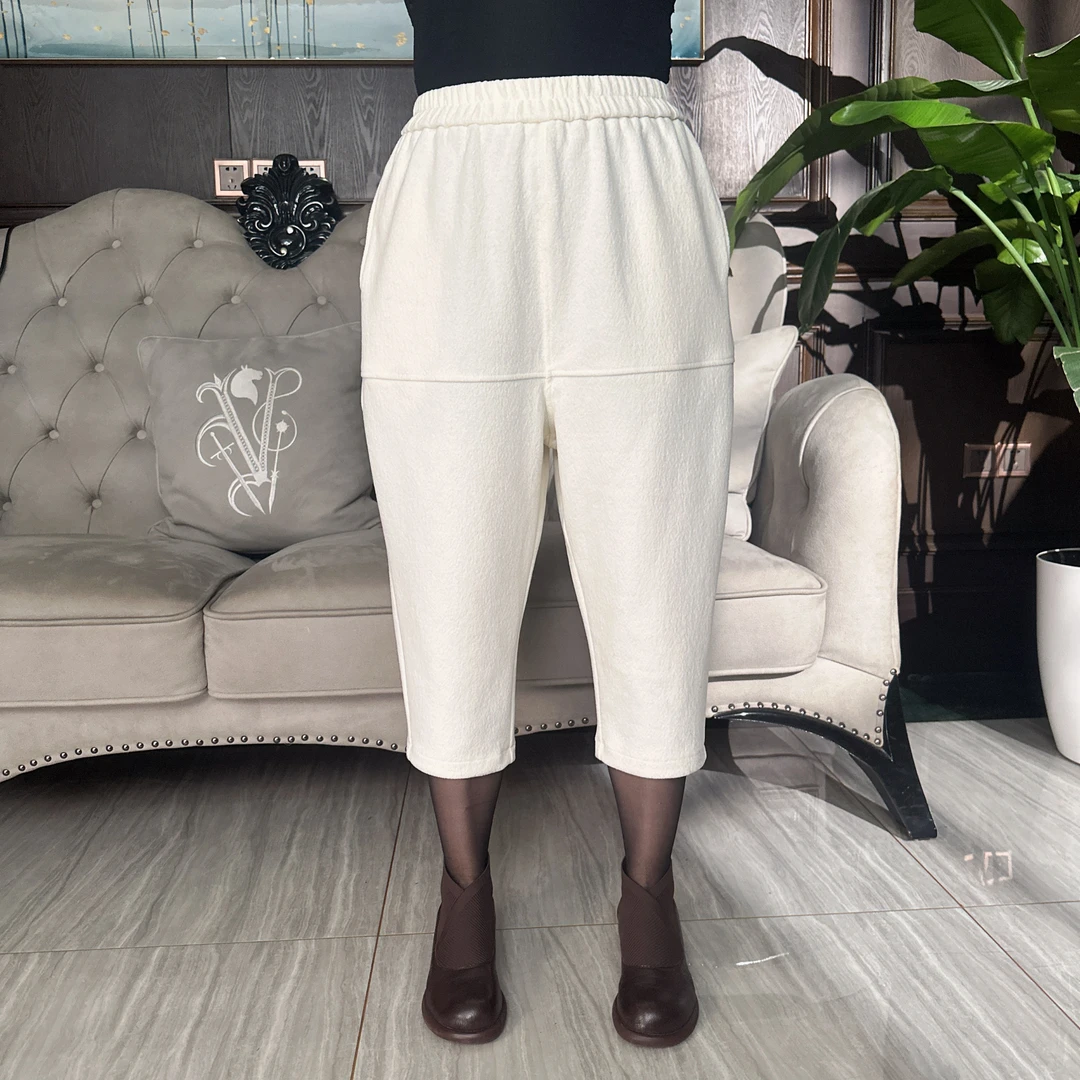 春秋冬时尚宽松百搭显瘦羊毛裤（A78#）